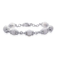 Effy Jewlery Pearl Bracelet set in Sterling Silver Effy Jewlery Pearl Bracelet set in Sterling Silver