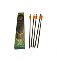 Barnett Outdoors Carbon Crossbow 20-Inch Arrows with Field Points (5 Pack) Barnett Outdoors Carbon Crossbow 20-Inch Arrows with Field Points (5 Pack)