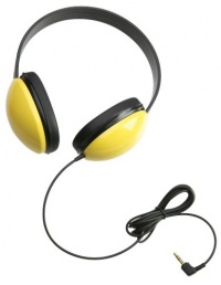 Califone 2800-YL Listening First Stereo Headphones- Yellow Califone 2800-YL Listening First Stereo Headphones- Yellow