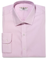 Wake up your work wardrobe with this fresh punch of this checked Club Room dress shirt. Wake up your work wardrobe with this fresh punch of this checked Club Room dress shirt.
