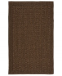 A central scalloped motif creates an intriguing design in the softest hues, offering a new and dramatic area rug from Lauren Ralph Lauren. Machine-made in India of the finest sisal fibers. A central scalloped motif creates an intriguing design in the softest hues, offering a new and dramatic area rug from Lauren Ralph Lauren. Machine-made in India of the finest sisal fibers.