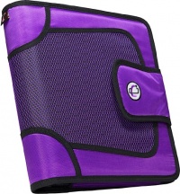 Case-it Velcro Closure 2-Inch Ring Binder with Tab File, Purple, S-815-PUR Case-it Velcro Closure 2-Inch Ring Binder with Tab File, Purple, S-815-PUR