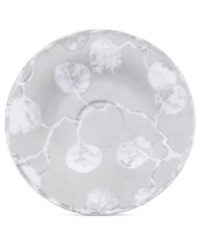 Michael Aram branches out from his renowned metal collection with the Botanical Leaf saucer. Simple foliage rooted in fine Limoges porcelain brings a lightness and ease to modern tables in shades of gray. Michael Aram branches out from his renowned metal collection with the Botanical Leaf saucer. Simple foliage rooted in fine Limoges porcelain brings a lightness and ease to modern tables in shades of gray.