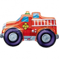 Fire Truck Shaped 26 Mylar Balloon Fire Truck Shaped 26 Mylar Balloon