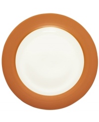 Make everyday meals a little more fun with Colorwave dinnerware from Noritake. Mix and match a rim platter in terra cotta and white with other shapes and shades for a tabletop that's endlessly stylish. Make everyday meals a little more fun with Colorwave dinnerware from Noritake. Mix and match a rim platter in terra cotta and white with other shapes and shades for a tabletop that's endlessly stylish.