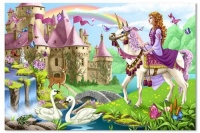 Melissa & Doug Fairy Tale Castle Floor Puzzle Melissa & Doug Fairy Tale Castle Floor Puzzle