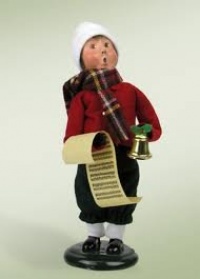 Caroling Boy Figurine Caroling Boy Figurine