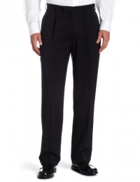 Haggar Men's Tonal Stria Pleat Front Cuff Dress Pant Haggar Men's Tonal Stria Pleat Front Cuff Dress Pant