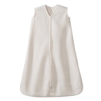 HALO SleepSack Micro-Fleece Wearable Blanket, Cream, Medium HALO SleepSack Micro-Fleece Wearable Blanket, Cream, Medium