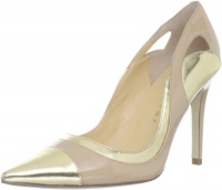 Ivanka Trump Women's Gana Pump,Gold Multi Patent,6.5 M US