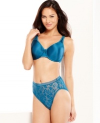 An everyday bra that's anything but basic. This luxuriously comfortable bra by Wacoal is perfect for fuller figures. Style #855192 An everyday bra that's anything but basic. This luxuriously comfortable bra by Wacoal is perfect for fuller figures. Style #855192
