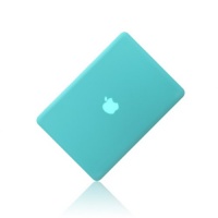 NEW DESIGN TopCase® Shocking Hot Blue Rubberized Satin Hard Case Cover for Latest Macbook Pro 15 A1286 with Free Mouse Pad with TopCase Mouse Pad