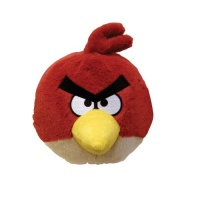 Angry Birds Plush 5-Inch Red Bird with Sound Angry Birds Plush 5-Inch Red Bird with Sound