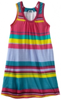 Splendid Littles Girls 2-6X Canyon Stripe Dress, Horizon, 3T