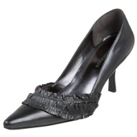 Enzo Angiolini Women's Reimel Low Heel Pump,Black Leather,8 M US Enzo Angiolini Women's Reimel Low Heel Pump,Black Leather,8 M US