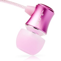 JBuds J3 Micro Atomic In-Ear Earbuds Style Headphones with Travel Case (Paparazzi Pink) JBuds J3 Micro Atomic In-Ear Earbuds Style Headphones with Travel Case (Paparazzi Pink)