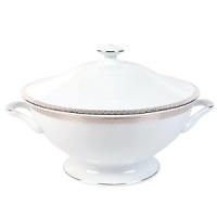 Crafted of the finest genuine Limoges porcelain for lasting strength and beauty, each piece in the Bijoux collection from Philippe Deshoulieres is artfully accented with shiny platinum details. Crafted of the finest genuine Limoges porcelain for lasting strength and beauty, each piece in the Bijoux collection from Philippe Deshoulieres is artfully accented with shiny platinum details.