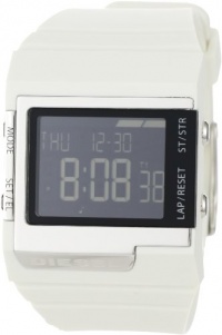 Diesel Men's DZ7131 White Digital Black Dial Watch Diesel Men's DZ7131 White Digital Black Dial Watch