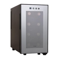 Haier HVTM08ABS 8-Bottle Wine Cellar with Electronic Controls Haier HVTM08ABS 8-Bottle Wine Cellar with Electronic Controls