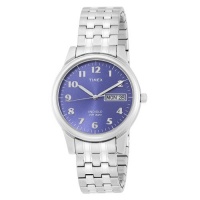 Timex Men's T26471 Elevated Classics Silver-Tone Expansion Band Watch