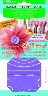 Clover Kanzashi Flower Maker Gathered Petal, Large Clover Kanzashi Flower Maker Gathered Petal, Large