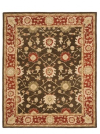 Safavieh Anatolia Collection Handmade Rug, Olive/Rust, 4' x 6' Safavieh Anatolia Collection Handmade Rug, Olive/Rust, 4' x 6'