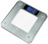 Ozeri Precision II Digital Bathroom Scale in Ultra Sturdy Tempered Glass with Blue X-Bright LCD