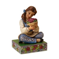 Disney Traditions designed by Jim Shore for Enesco Belle Figurine 4.25 IN Disney Traditions designed by Jim Shore for Enesco Belle Figurine 4.25 IN