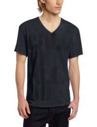 Calvin Klein Jeans Men's Geo Logo Short Sleeve V-Neck Calvin Klein Jeans Men's Geo Logo Short Sleeve V-Neck