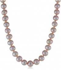 Sterling Silver and A-Quality Freshwater Cultured Pearl Necklace (7.5-8mm )