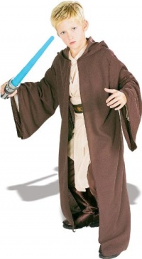 Rubies Star Wars Deluxe Hooded Jedi Robe, Small Rubies Star Wars Deluxe Hooded Jedi Robe, Small