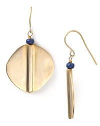 Nod to the statement earring trend with this pair of hammered gold discs from Lauren Ralph Lauren. This shapely style is an an endlessly wearable way to strike gold Nod to the statement earring trend with this pair of hammered gold discs from Lauren Ralph Lauren. This shapely style is an an endlessly wearable way to strike gold