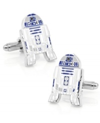The perfect accessory to highlight your interstellar style, these R2D2 cufflinks will serve as your favorite fashion co-pilot. The perfect accessory to highlight your interstellar style, these R2D2 cufflinks will serve as your favorite fashion co-pilot.