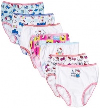 Handcraft Girls 2-6x Toddler Hello Kitty 7 Pack Panty, Multi, 2T/3T Handcraft Girls 2-6x Toddler Hello Kitty 7 Pack Panty, Multi, 2T/3T