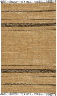Matador Leather Chindi Black/Tan Rug Rug Size: 5' x 8' Matador Leather Chindi Black/Tan Rug Rug Size: 5' x 8'