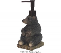 Avanti Black Bear Lodge Lotion Pump Avanti Black Bear Lodge Lotion Pump