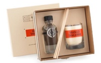 Archipelago Botanicals Signature Gift Set with Reed Diffuser & Candle - Mango Tangerine Archipelago Botanicals Signature Gift Set with Reed Diffuser & Candle - Mango Tangerine