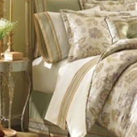 Croscill Home Fashion Garden Mist 4-Piece Queen Size Sheet Set, Sage Croscill Home Fashion Garden Mist 4-Piece Queen Size Sheet Set, Sage