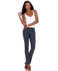 Polka dots are so grown up in these petite skinnies from Earl Jeans. Make them your printed denim go-to this season! Polka dots are so grown up in these petite skinnies from Earl Jeans. Make them your printed denim go-to this season!