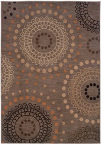 Oriental Weavers PALERMO 2855A Grey 9'10 x 12'9 Rectangle Rug Machine-made Nylon Oriental Weavers PALERMO 2855A Grey 9'10 x 12'9 Rectangle Rug Machine-made Nylon