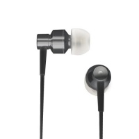 Coby CVEM87 Stereo Earphones with Microphone for iPhone - Black Coby CVEM87 Stereo Earphones with Microphone for iPhone - Black