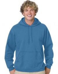 Hanes 7.8 oz COMFORTBLEND Fleece Pullover Hoodie Denim Blue XL Hanes 7.8 oz COMFORTBLEND Fleece Pullover Hoodie Denim Blue XL
