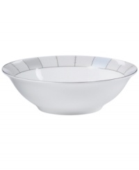 It'll be just as you pictured it with the Dreamscape vegetable bowl from Mikasa. Platinum-banded bone china replete with soft colors and geometric detail offers a look of distinct, effortless elegance. It'll be just as you pictured it with the Dreamscape vegetable bowl from Mikasa. Platinum-banded bone china replete with soft colors and geometric detail offers a look of distinct, effortless elegance.