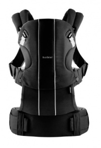 BABYBJORN Comfort Carrier - Black, Organic BABYBJORN Comfort Carrier - Black, Organic