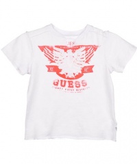 Guess Eagle Division T-Shirt (Sizes 2T - 4T) - white, 2 Guess Eagle Division T-Shirt (Sizes 2T - 4T) - white, 2