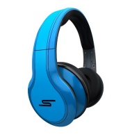 STREET by 50 Cent Wired Over-Ear Headphones - Blue by SMS Audio STREET by 50 Cent Wired Over-Ear Headphones - Blue by SMS Audio