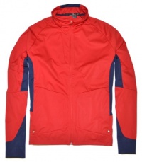 RLX by Ralph Lauren Men Full-zip Jacket (L, Red/navy) RLX by Ralph Lauren Men Full-zip Jacket (L, Red/navy)