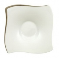 Villeroy & Boch New Wave Premium Platinum Tea Cup Saucer Villeroy & Boch New Wave Premium Platinum Tea Cup Saucer