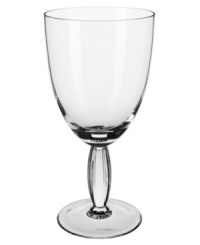 Bring contemporary refreshment to casual country tables with the New Cottage iced beverage glass. The ridged stem separates a smooth bowl and base for a uniquely balanced look. Bring contemporary refreshment to casual country tables with the New Cottage iced beverage glass. The ridged stem separates a smooth bowl and base for a uniquely balanced look.