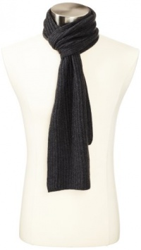 Williams Cashmere Men's 100% Cashmere Solid Knit Scarf Williams Cashmere Men's 100% Cashmere Solid Knit Scarf